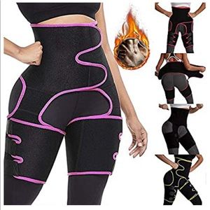 High Waist Trainer Thigh,3-in-1 Trimmers